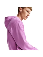 Pánská mikina Nike Club FT PO Hoodie, růžová, FN3866 503