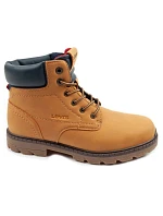 Levis – hnedé členkové topánky pre mládež Forrest Nova
