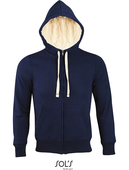 SOL'S Sherpa Unisex mikina s kapucňou 25.0584 francúzska námornícka modrá SOL'S Sherpa Unisex mikina s kapucňou 25.0584 francúzska námornícka modrá