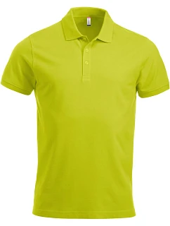 Classic S/S Pánské piqué polo z těžké bavlny green model 22457131 - Clique