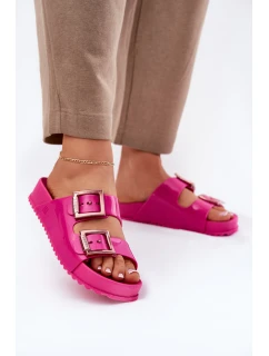 Damskie Klapki Gładkie Pachnące ZAXY NN285093 Fuksja