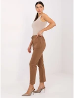 Spodnie IT SP model 21791173 camelowy - FPrice Spodnie IT SP model 21791173 camelowy - FPrice