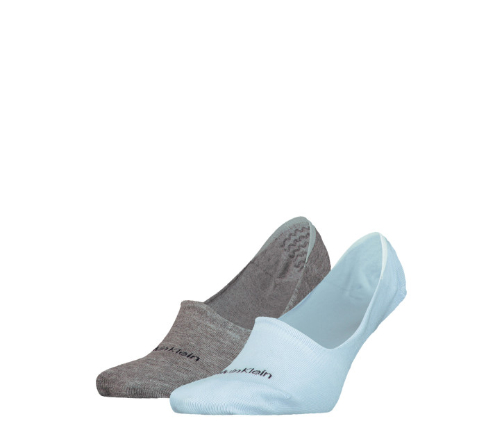 Ponožky Calvin Klein 2Pack 701218708011 Light Blue/Grey