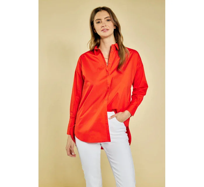 Dámská halenka červená - Stage model 19453712 Dámská halenka červená - Stage model 19453712