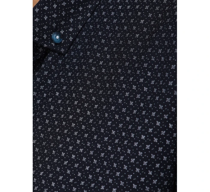 Koszula męska slim fit  granatowa model 22004883 - FashionStreet