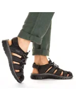 Zabudované sandále Rieker M 26770-00 RKR584 Zabudované sandále Rieker M 26770-00 RKR584