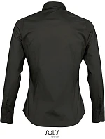 SOL'S Eden Elastická halenka s dlouhým rukávem model 22519315 black SOL'S Eden Elastická halenka s dlouhým rukávem model 22519315 black