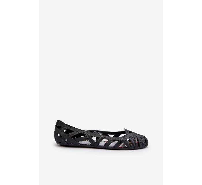 Dámské gumové baleríny černé model 21652104 - Boto