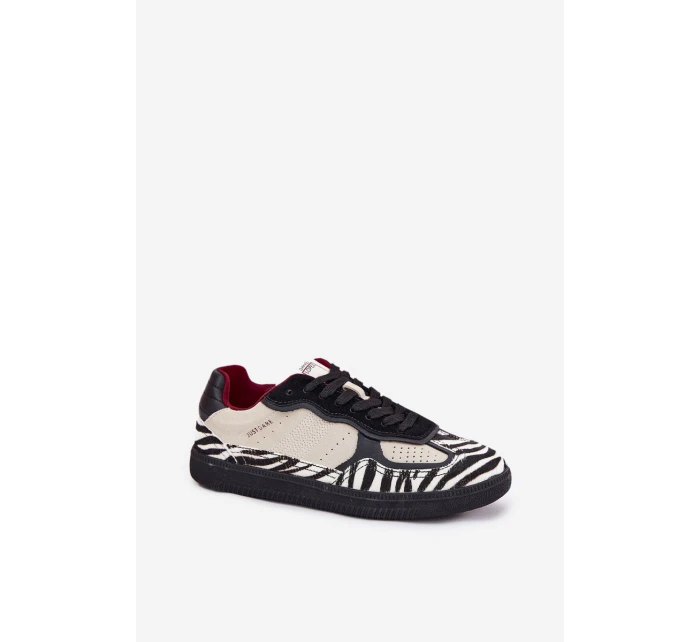 Sneakersy Damskie Daniel Lopez Just Dare SS2D4015 Zebra Beżowe
