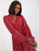 Šaty CHA SK kaštanová model 17265151 - FPrice Šaty CHA SK kaštanová model 17265151 - FPrice