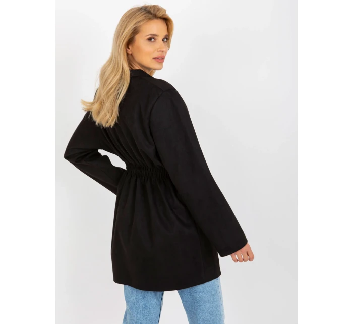 Dámsky kabát LK PL 509128.19 čierna - FPrice Dámsky kabát LK PL 509128.19 čierna - FPrice