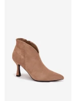 Topánky na podpätku model 217802 Step in style Topánky na podpätku model 217802 Step in style