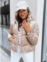 Dámska prešívaná bunda LOLAROSE beige FashionStreet TY3738