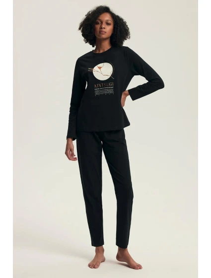 Henderson Dámske pyžamo 43727 Dairoku dĺžka/r S-3XL Henderson Dámske pyžamo 43727 Dairoku dĺžka/r S-3XL