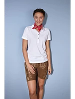 JN 715 Dámské piqué polo v stylu white/red white model 22488637 - Daiber JN 715 Dámské piqué polo v stylu white/red white model 22488637 - Daiber