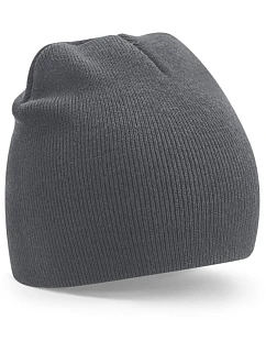 B Pletená čepice "Recycled" 53.0 graphite grey model 22432947 - Beechfield