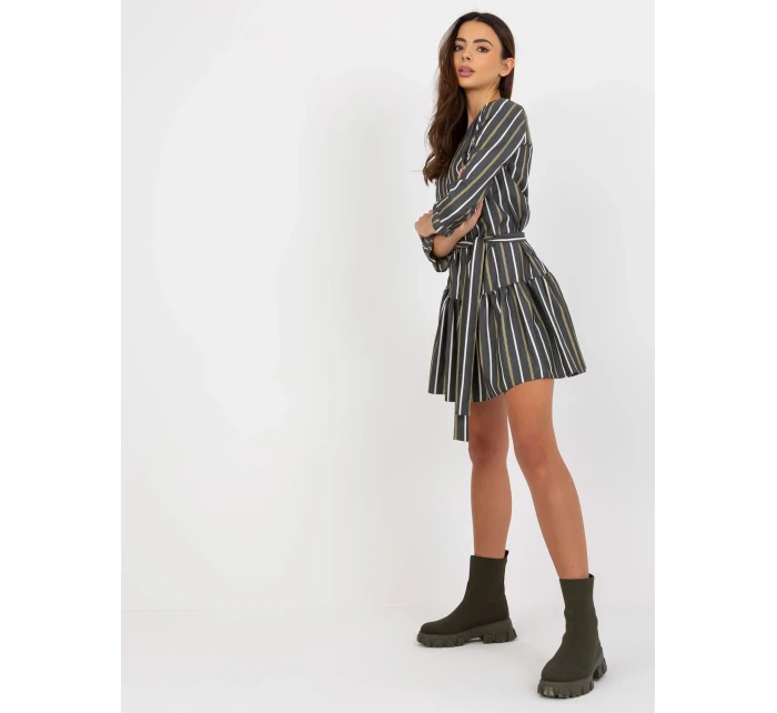 Dámske šaty LK SK 507973 tmavo šedá Dámske šaty LK SK 507973 tmavo šedá