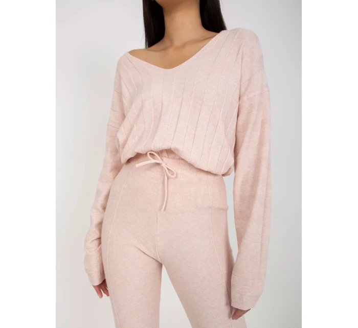 Nohavice VI SP 20281.40P svetlo ružová