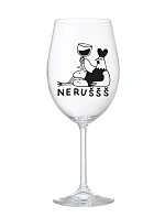 NERUŠŠŠ - číry pohár na víno 350 ml