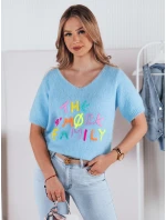 Dámský svetr modrý Dstreet model 21973906 - FashionStreet