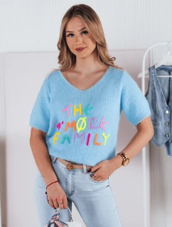 Dámsky sveter FATEL modrý FashionStreet MY2316