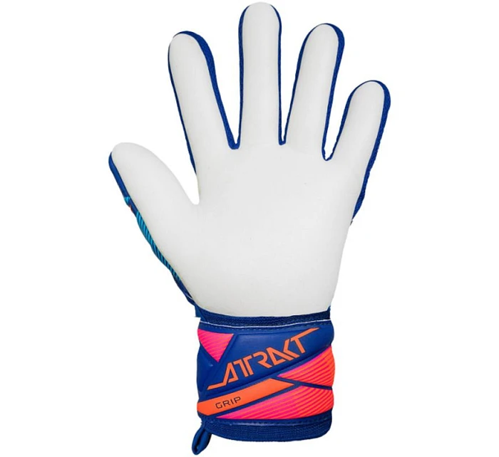 Reusch Attrakt Grip Brankárske rukavice modré 5670815 4126