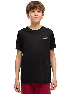 Dětské tričko Ess 2 Color Small No.1 Logo Tee, černé, model 22300940 - Puma