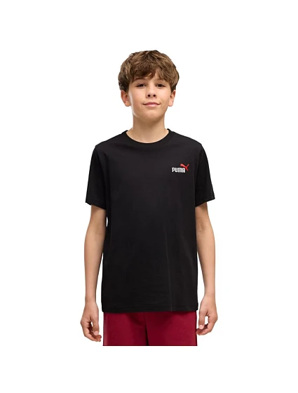 Detské tričko Puma Ess 2 Color Small No.1 Logo Tee, čierne, 685779 71
