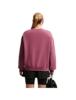 Dámská mikina Nike Studio Fleece, růžová, IM8082 654