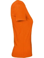 B&C #E190 /women Dámske tričko z hrubej bavlny 01.004T oranžové