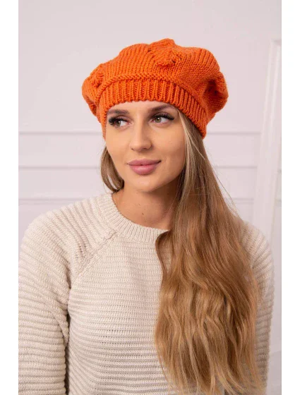 Dámska čiapka Sofia K369 oranžová Dámska čiapka Sofia K369 oranžová