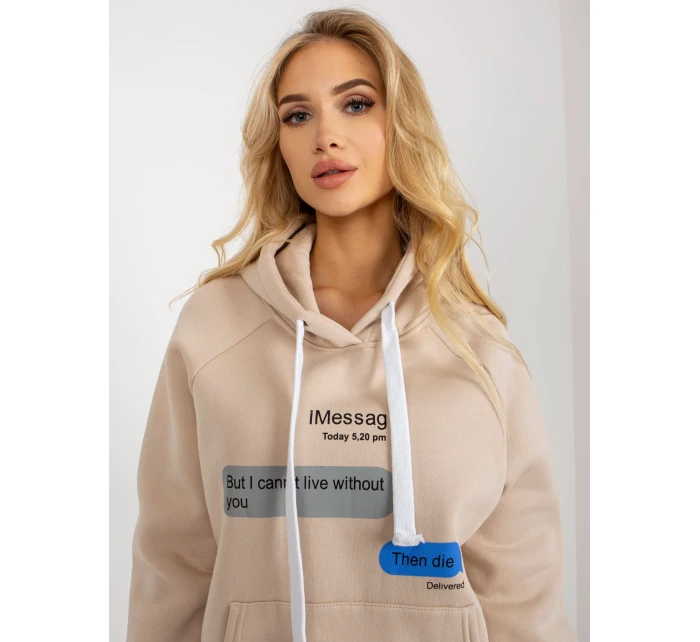 Mikina EM BL model 17925157 béžová - FPrice