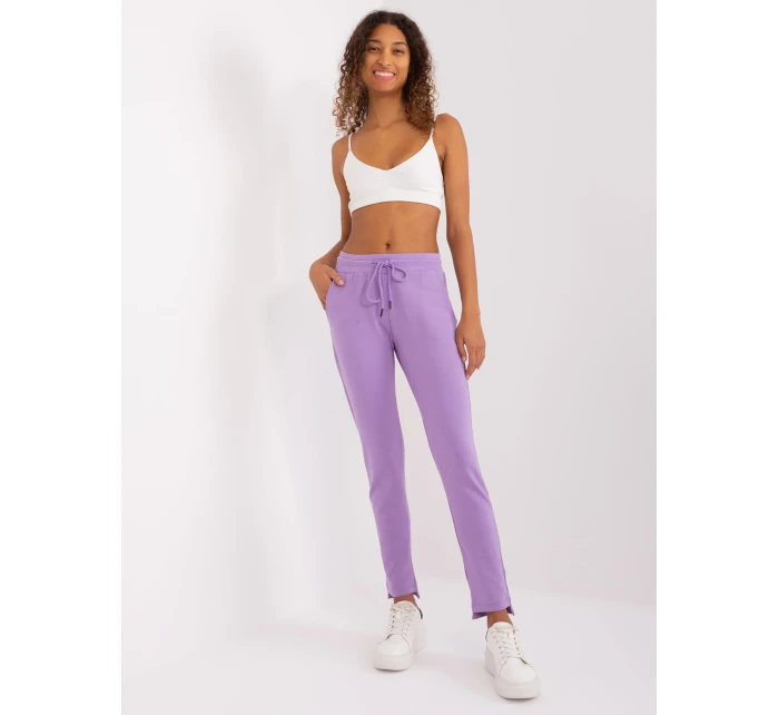 Tepláky RV DR 8380.25P svetlo fialová