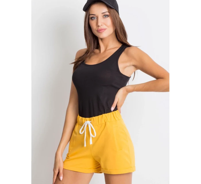 Šortky RV SN 4945.06X tmavo žltá Šortky RV SN 4945.06X tmavo žltá