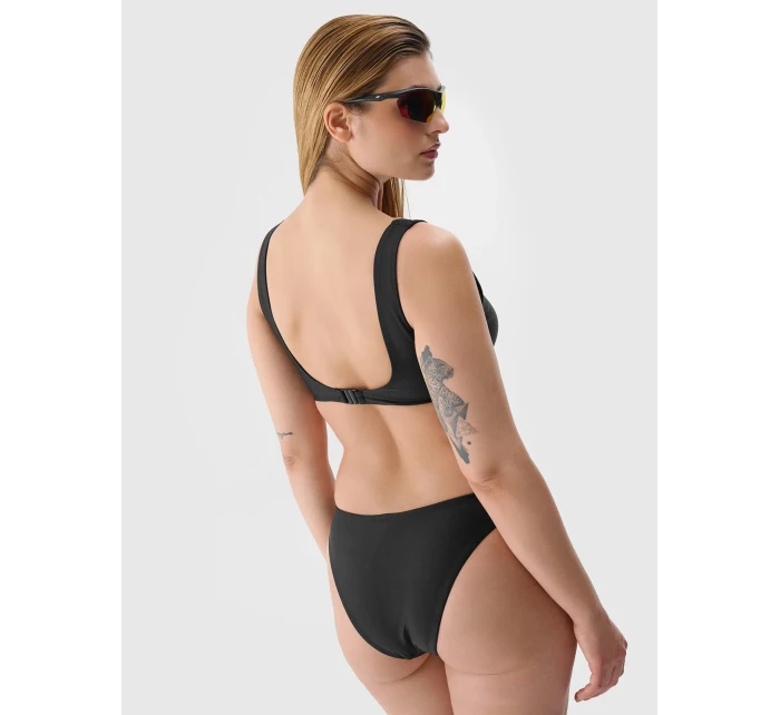 Dámsky vrchný diel plaviek 4F - čierny Dámsky vrchný diel plaviek 4F - čierny