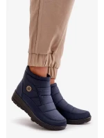 Dámske zateplené modré snežnice Helis Dámske zateplené modré snežnice Helis