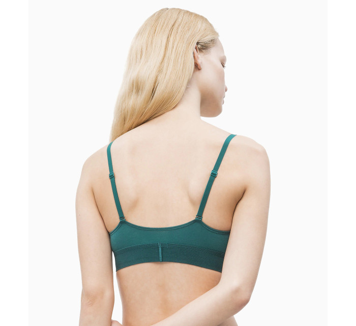Podprsenka bez kostice model 7784548 zelená - Calvin Klein