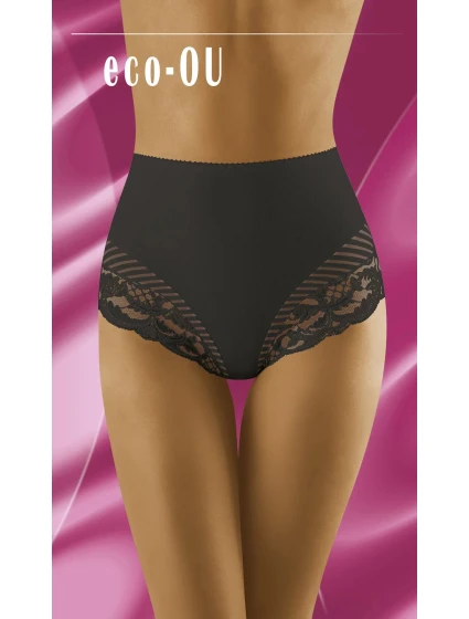 Dámské kalhotky model 18265710 černé - Wolbar