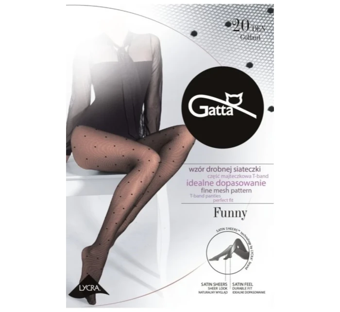 FUNNY - 05 Dámske pančuchové nohavice LYCRA - GATTA