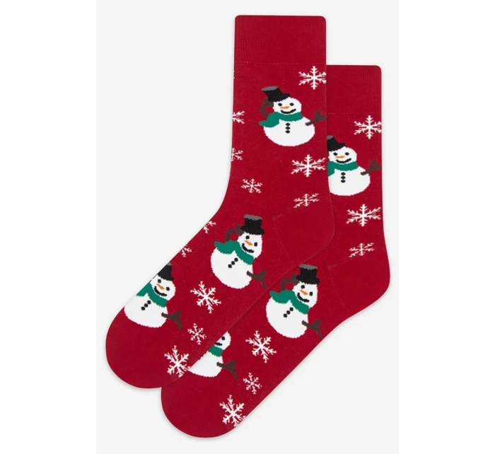 Vzorované vianočné ponožky U04.156 Vzorované vianočné ponožky U04.156