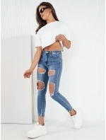 Dámské džínové kalhoty blue Dstreet model 21974146 - FashionStreet