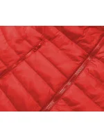 Lehká červená dámská prošívaná bunda model 16279925 - J.STYLE