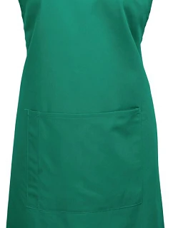 Premier PR 154 Zástěra s laclem a kapsou na břiše "Colours" 39.0154 emerald