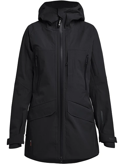 Tenson TXlite Shell Jacket Women Vodoodolná dámska bunda 84.8099 čierna