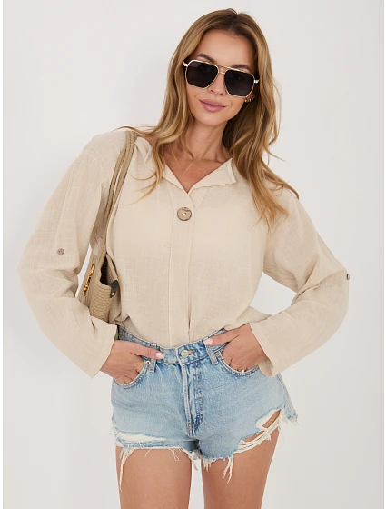 Bluzka IT BZ model 22089409 beżowy - FPrice