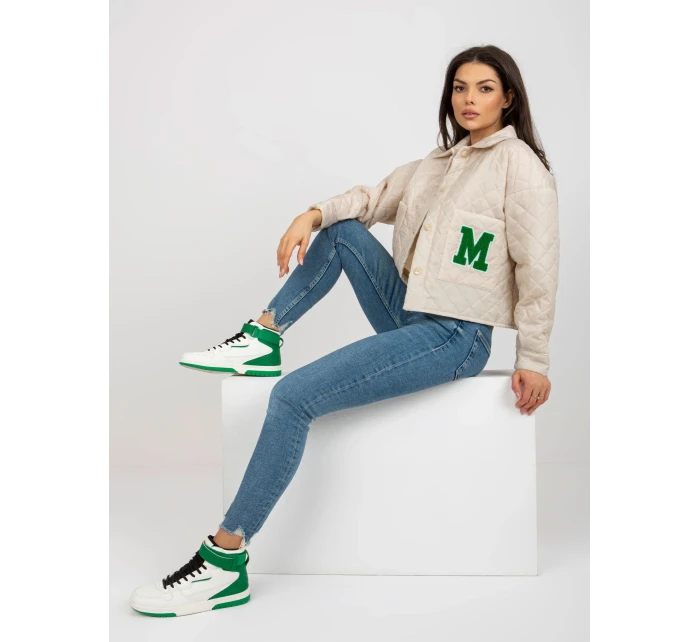 Bunda LK KR 509267.15P svetlo béžová