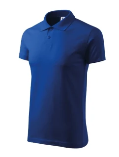 Single J. pánske polo tričko kráľovská modrá