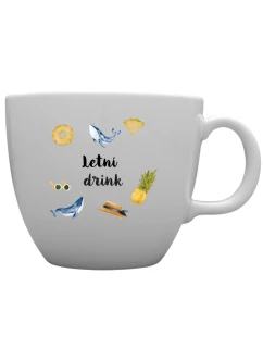 Personalizovaný MEGA XXL keramický hrnek 1000 ml s letním mixem 