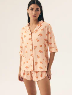 DÁMSKE PYŽAMO NARANJA 42686 SS25