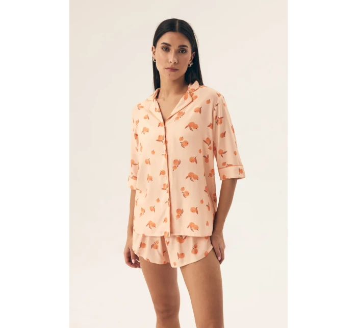 DÁMSKE PYŽAMO NARANJA 42686 SS25 DÁMSKE PYŽAMO NARANJA 42686 SS25